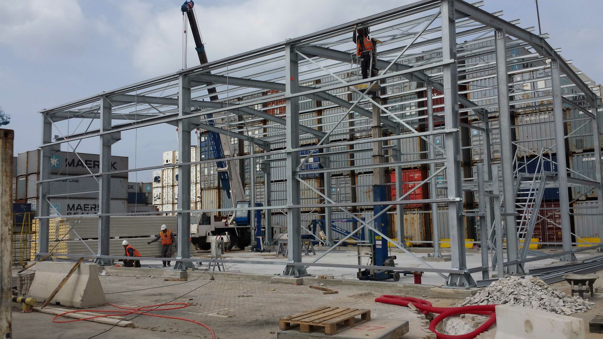 Atelier spreader charpente métallique