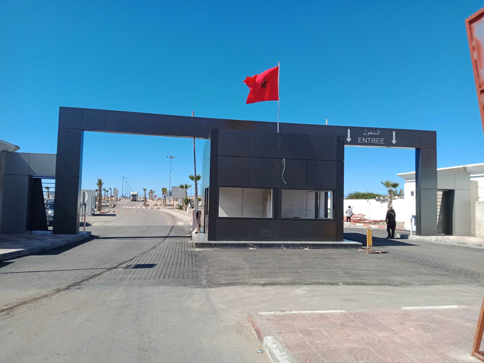 Entrée principale port de Laâyoune